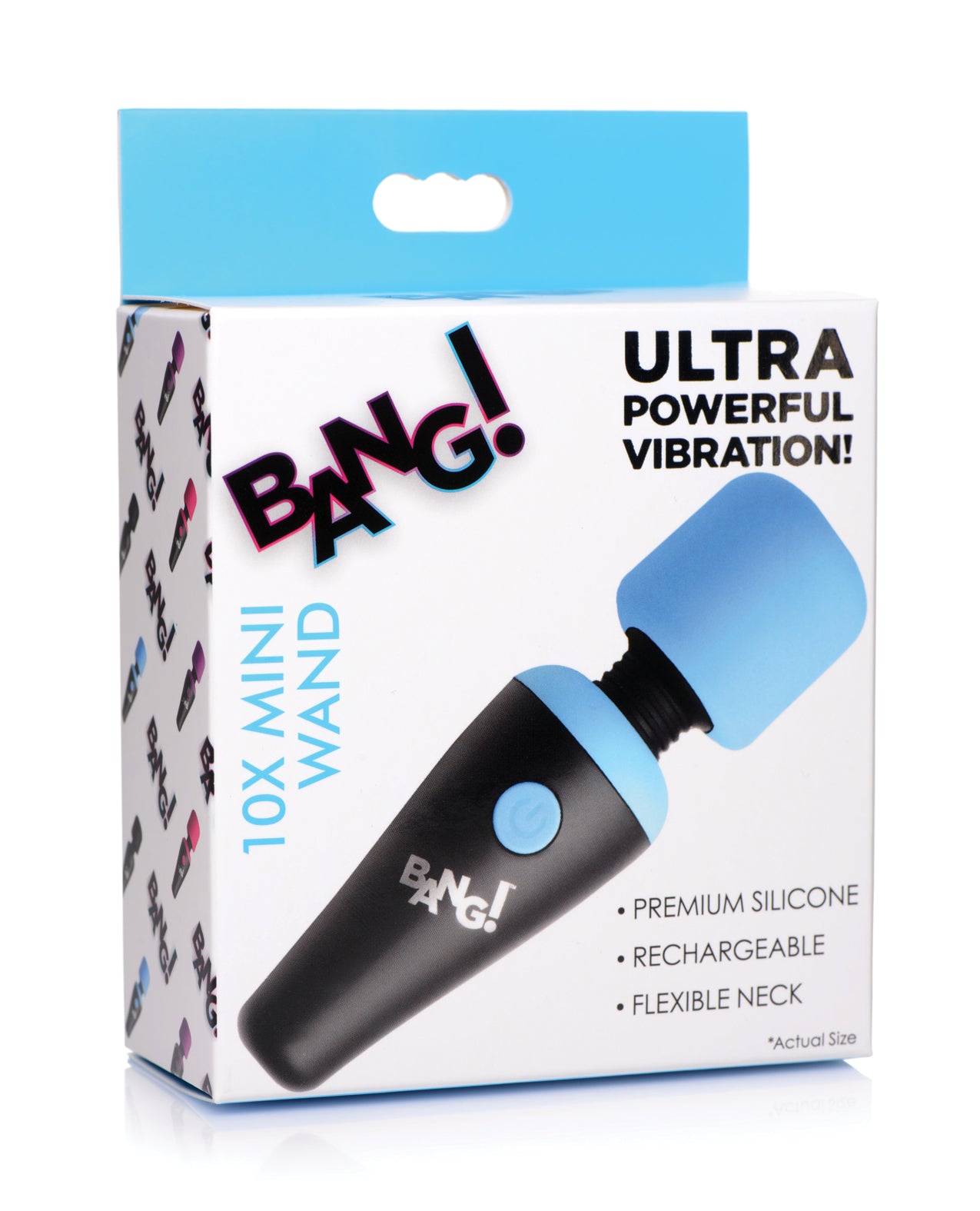 Bang! 10X Vibrating Mini Silicone Wand