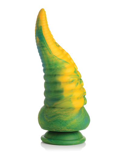 Creature Cocks Monstropus Tentacled Monster Silicone Dildo - Green/Yellow