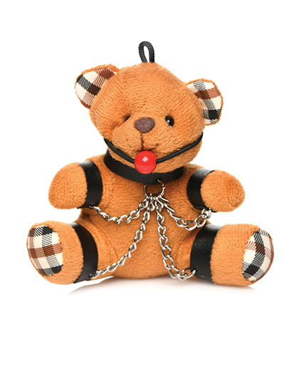 Master Series Gagged Teddy Bear Keychain by Xr LLC