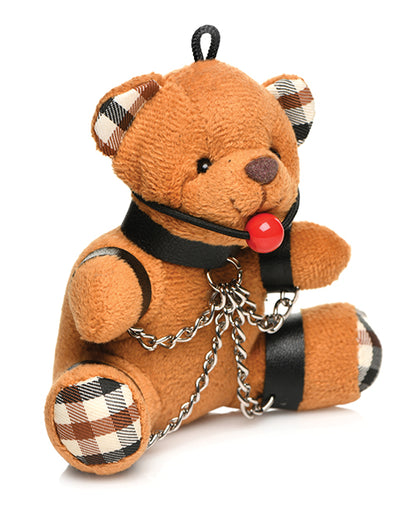 Master Series Gagged Teddy Bear Keychain by Xr LLC