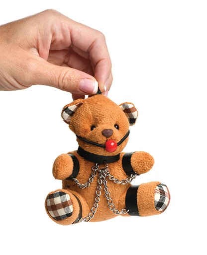 Master Series Gagged Teddy Bear Keychain by Xr LLC