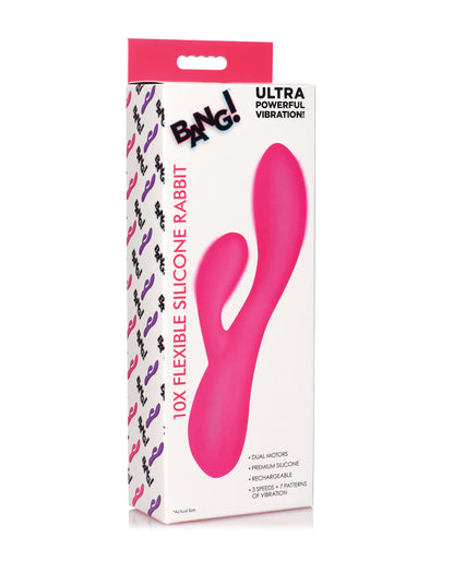 Bang! 10X Flexible Silicone Rabbit