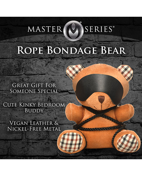 Master Series Rope Teddy Bear Plush by Xr LLC