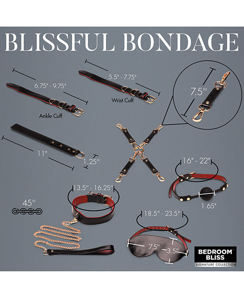 Bedroom Bliss Lover's Deluxe Bondage Set