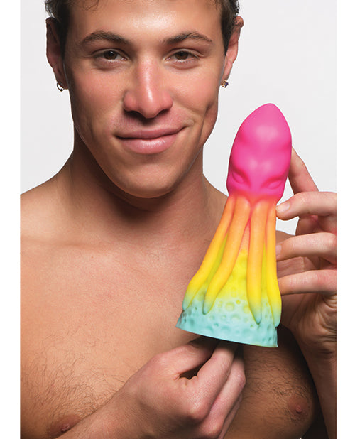 Creature Cocks King Kraken Silicone Dildo - Multi Color