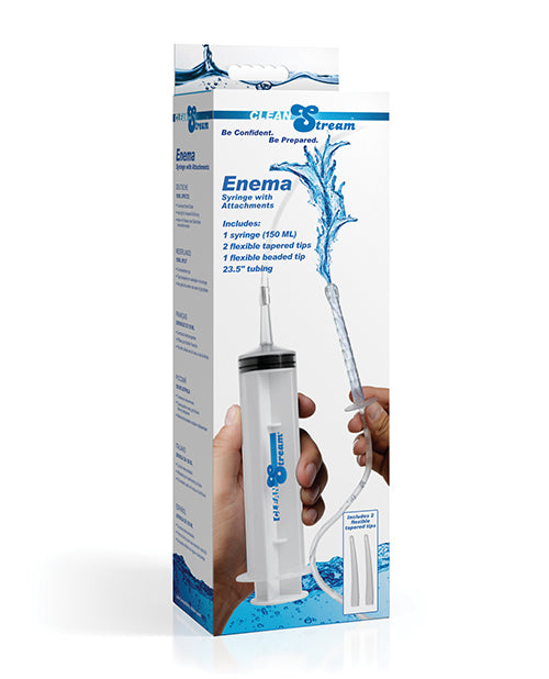 Cleanstream Enema Syringe w/Attachments