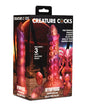 Creature Cocks Nymphoid Ovipositor Silicone Dildo w/Eggs - Multi Color