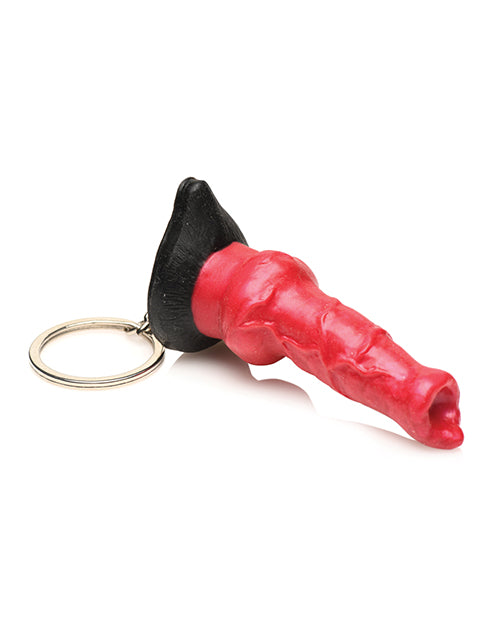 Creature Cocks Hell-Hound Silicone Key Chain - Red by Xr LLC