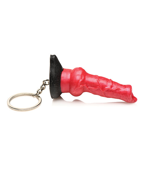 Creature Cocks Hell-Hound Silicone Key Chain - Red by Xr LLC