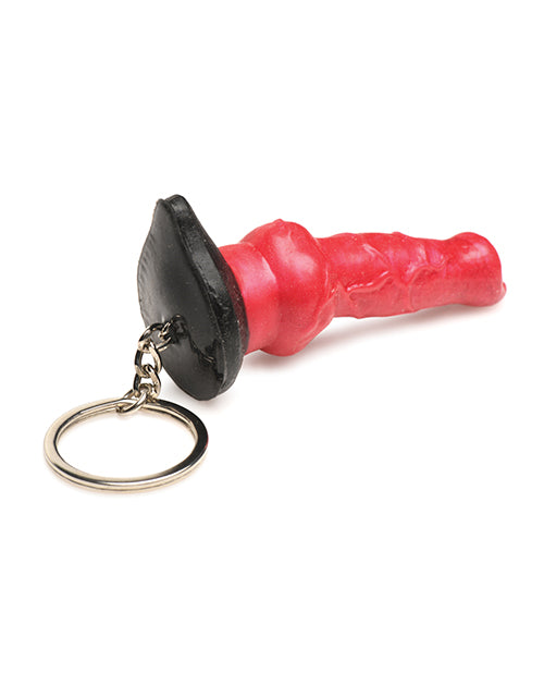 Creature Cocks Hell-Hound Silicone Key Chain - Red by Xr LLC