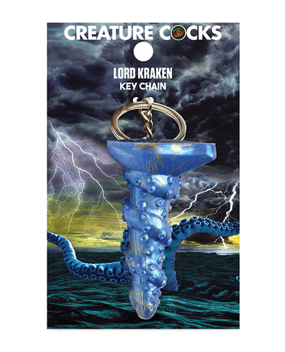 Creature Cocks Lord Kraken Silicone Key Chain - Blue by Xr LLC