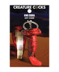 Creature Cocks King Cobra Silicone Key Chain - Black/Red by Xr LLC