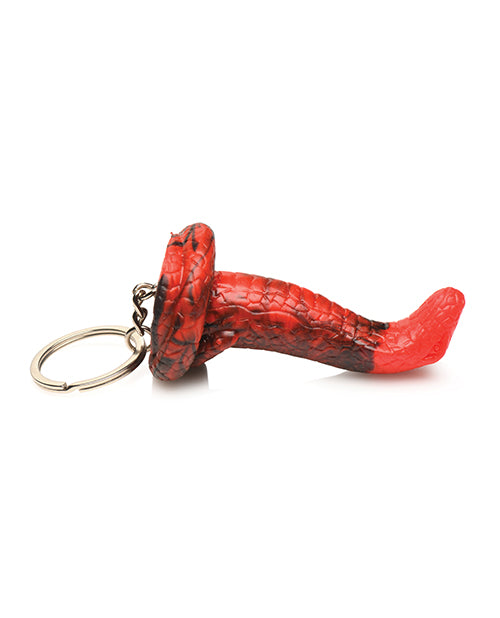 Creature Cocks King Cobra Silicone Key Chain - Black/Red by Xr LLC