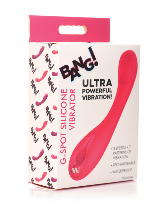 Bang! G-Spot Silicone Vibrator