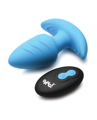 Bang! Rotating & Vibrating Tapered Butt Plug w/Remote