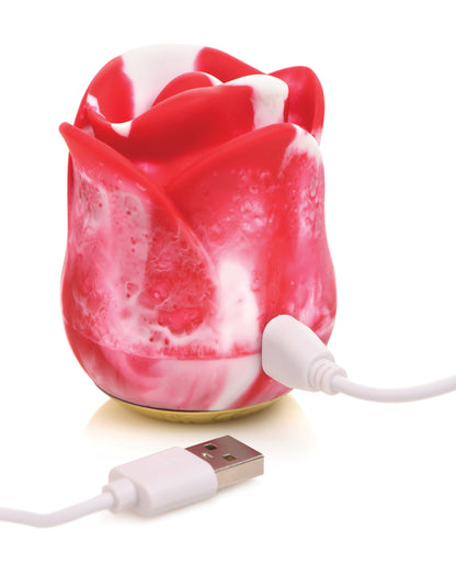 Lickgasm Sweet Kiss Kissing & Vibrating Clitoral Stimulator - Swirl