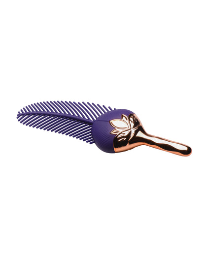 Master Series The Tickler Vibrating Silicone Feather Tickler by Xr LLC