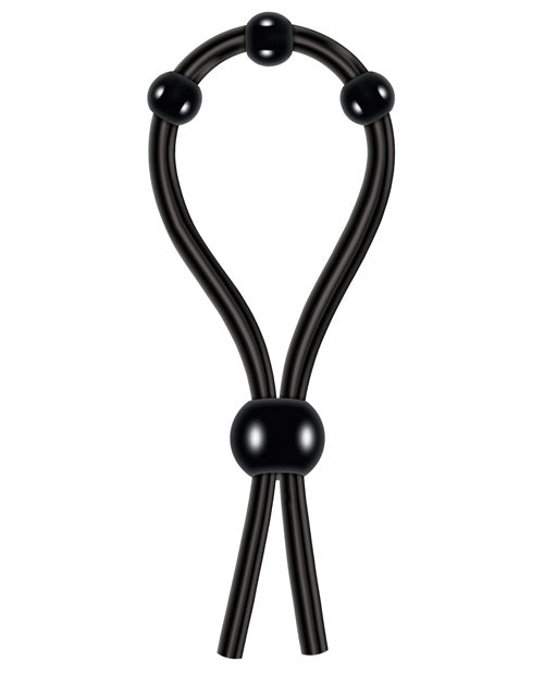 Zero Tolerance Ultimate Lasso Cock Ring - Black