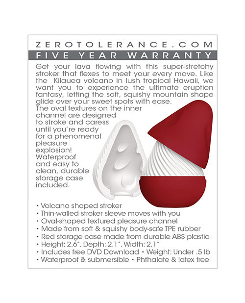 Zero Tolerance Kilauea Stroker - White