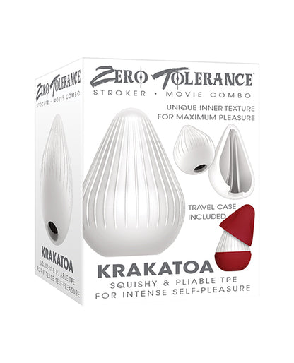 Zero Tolerance Krakatoa Stroker - White