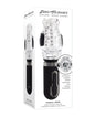 Zero Tolerance Thrill Ride Rechargeable Stroker - Black/Clear by Evolved Novelties INC