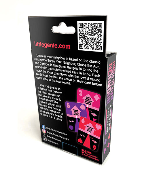 Undress Your Neighbor Card Game