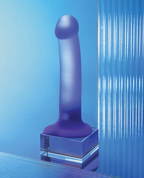 Strap-on-Me Glow-Led Dildo - Purple
