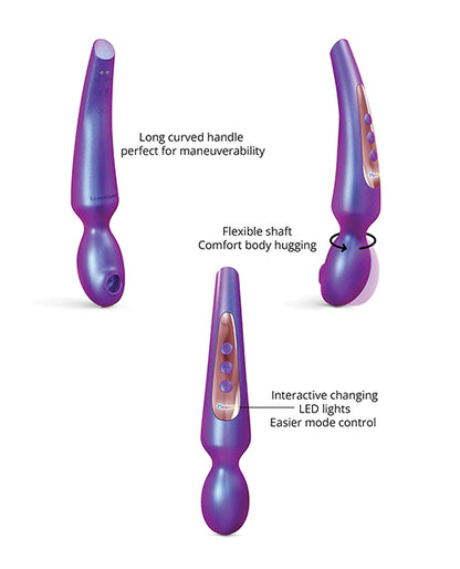 Love to Love Flapping Head Pleaser Wand - Iridescent Night
