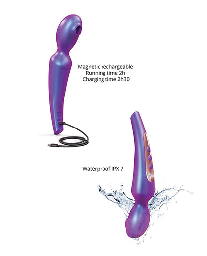 Love to Love Flapping Head Pleaser Wand - Iridescent Night