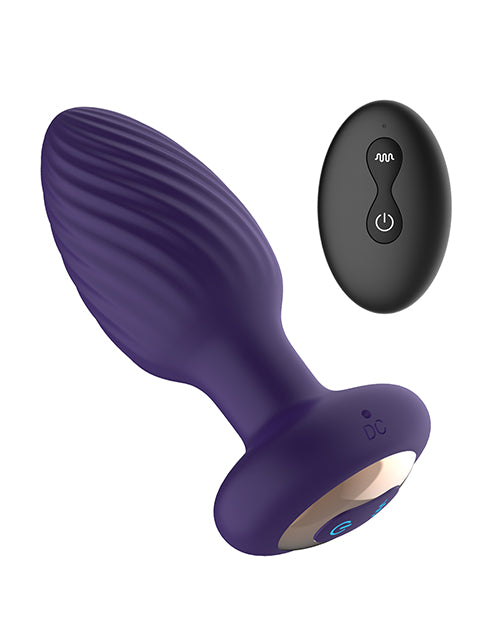The Royale Rotating Anal Plug - Purple