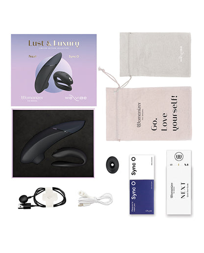 Womanizer Next / We-Vibe Sync O Lust & Luxury Collection Box - Black