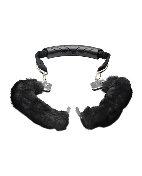 Master Series Furry Handcuffs w/Handle by Master Series
