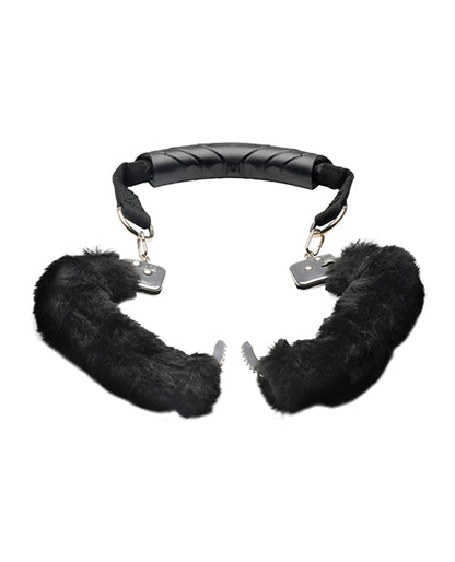 Master Series Furry Handcuffs w/Handle by Master Series