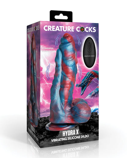 Creature Cocks Hydra Vibrating Silicone Dildo by Creature Cocks