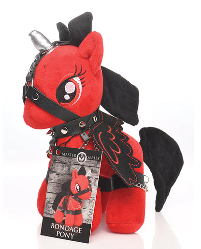 Master Series Bondage Pony - Red by Master Series
