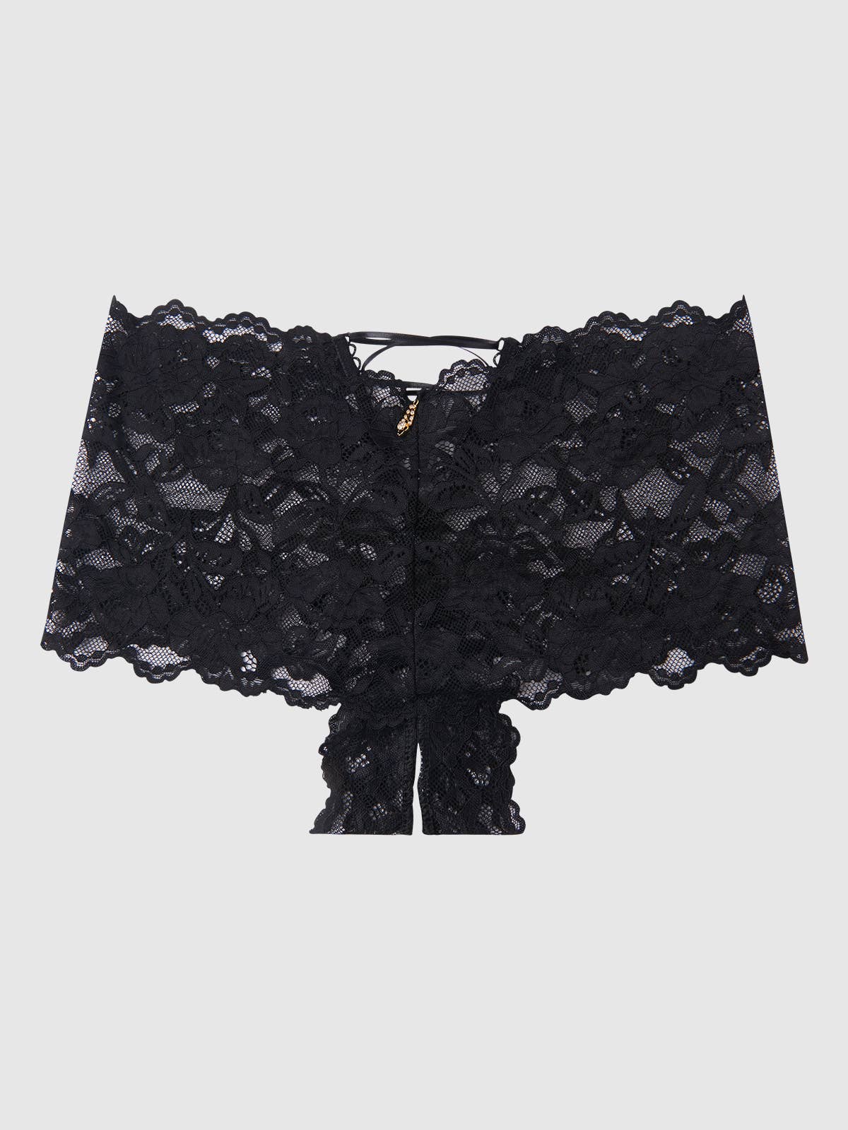 BELLA LACE CROTCHLESS CHEEKY