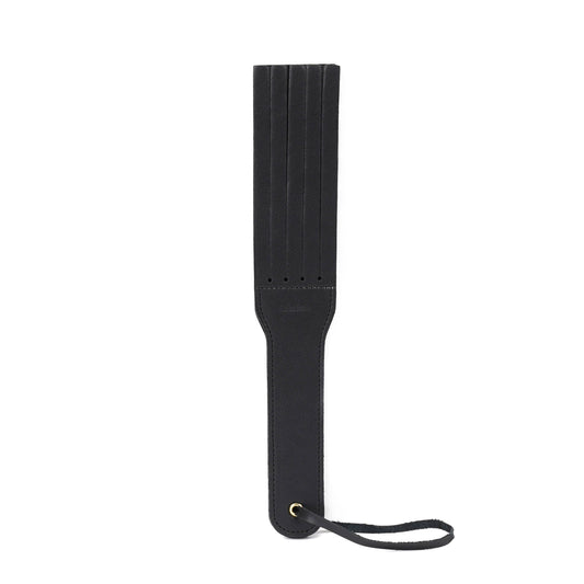 Dark Secret - Leather Split Tawse Paddle