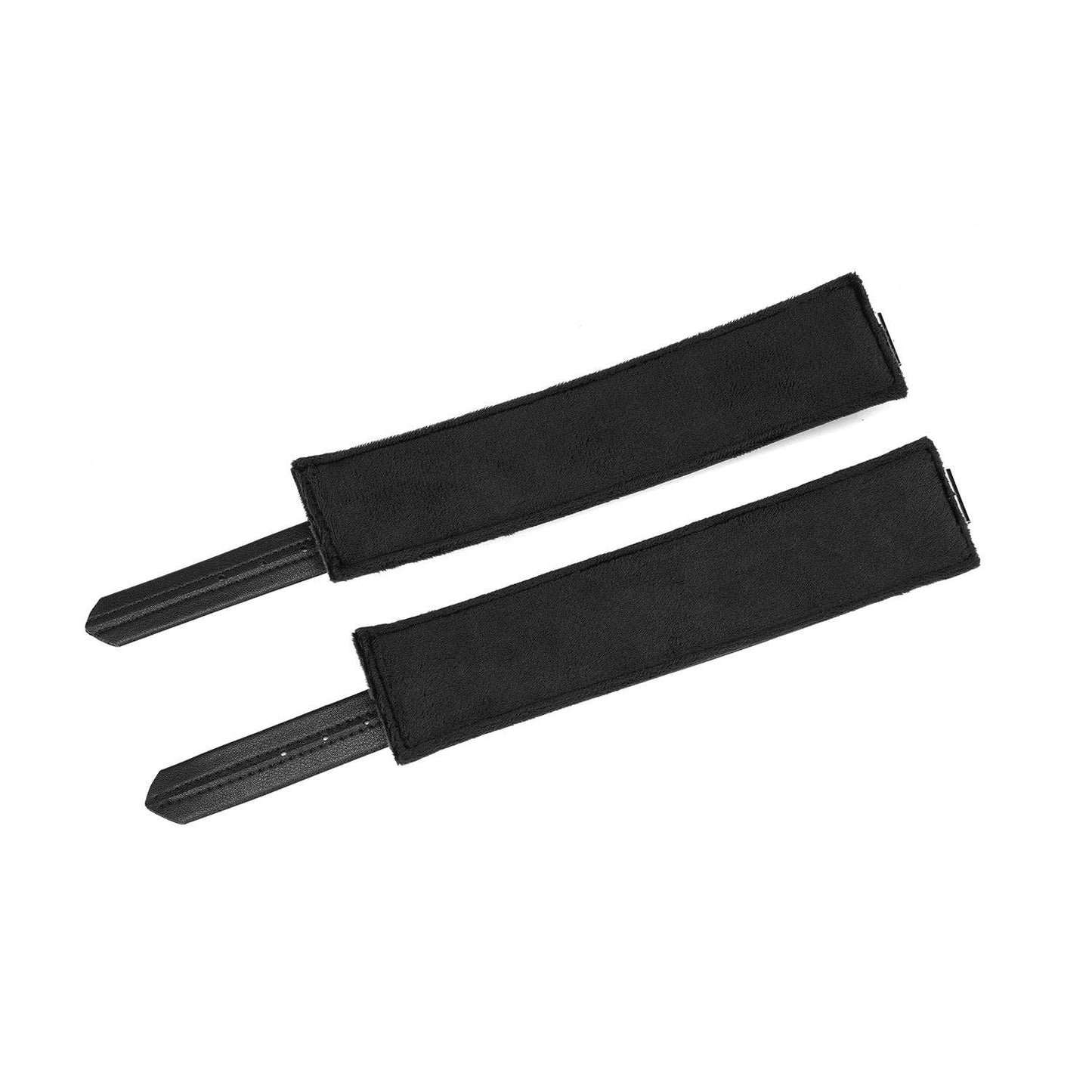 Liebe Seele- Black Bond Wrist Cuffs with Soft Lining