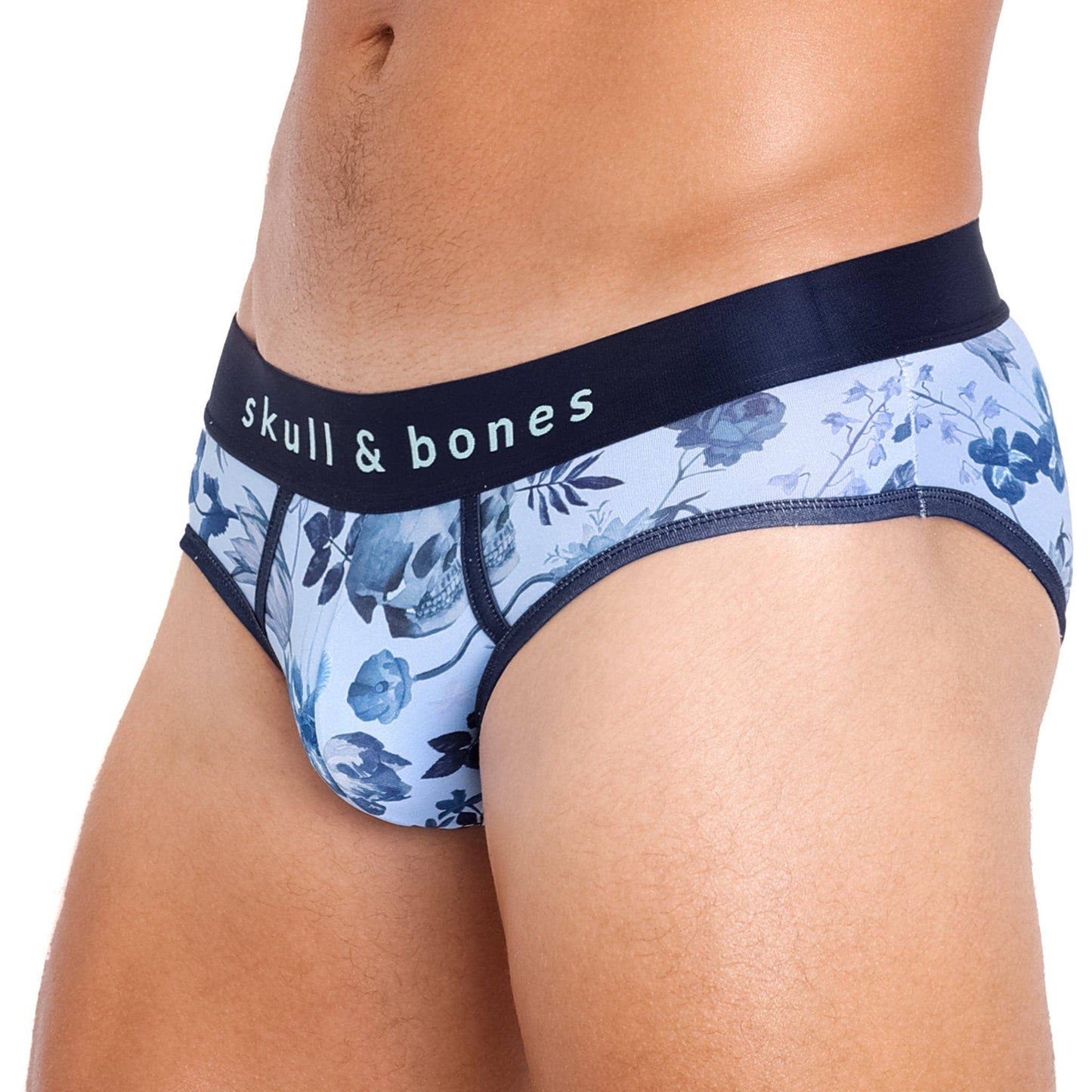 Hand Painted Dutch Floral Brief Sky