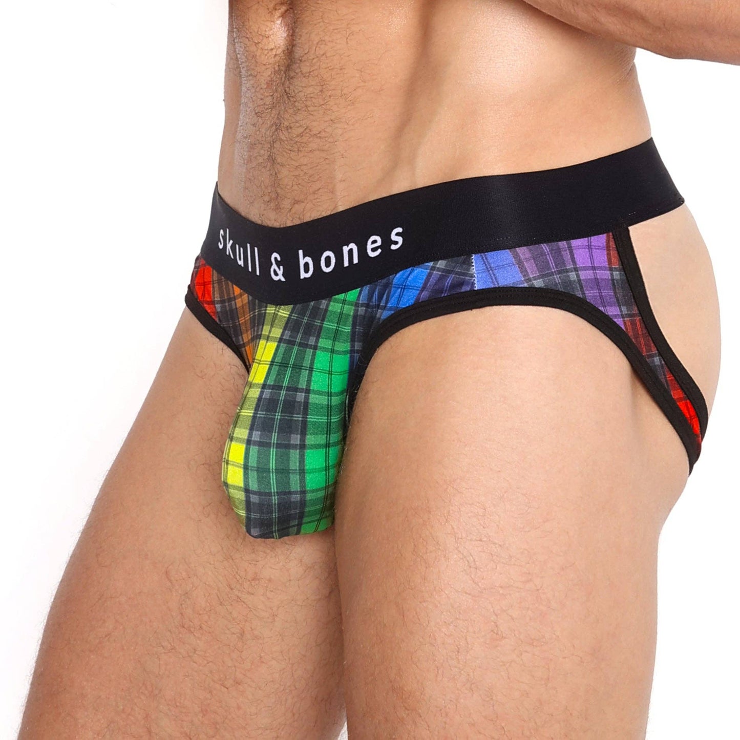Rainbow Tartan Plaid Y-Jock