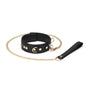 Liebe Seele- Dark Secret - Leather Collar with Leash