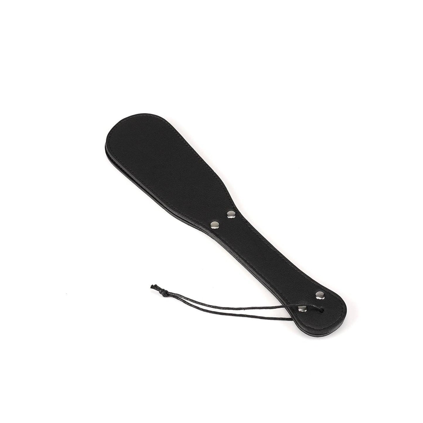 Liebe Seele- Black Leather Bond Split Spanking Paddle