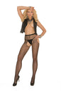 Elegant Moments Fishnet Suspender Pantyhose 1711