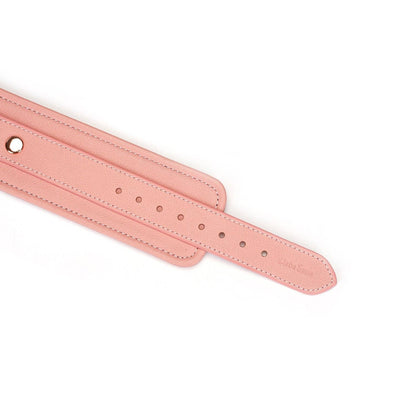 Liebe Seele- Pink Dream Leather Wrist Cuffs
