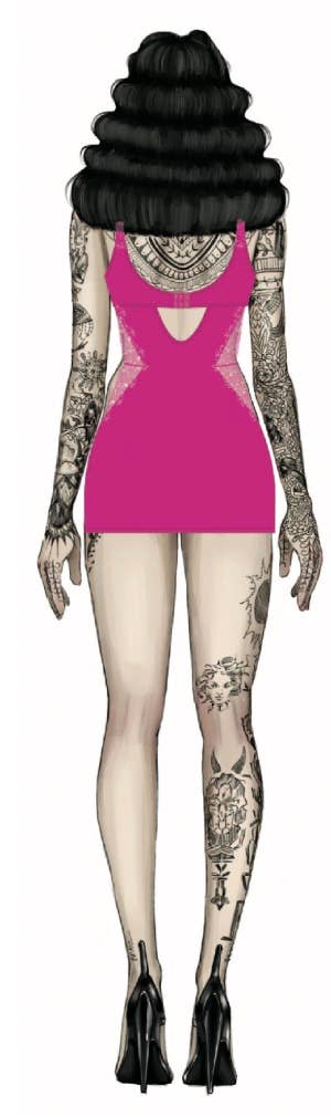 ISSADORA OILSLICK & LACE UNDERWIRE CHEMISE SET by House of Desire