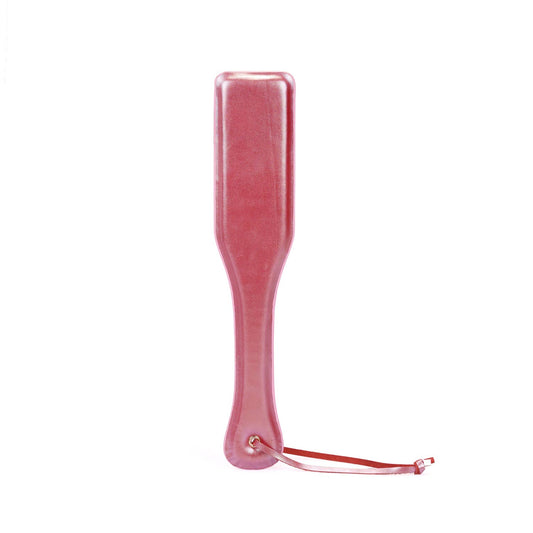 Liebe Seele- Lustre Rosa: Pink Leather Paddle