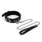 Liebe Seele- Black Bond Collar and Leash with Soft Lining