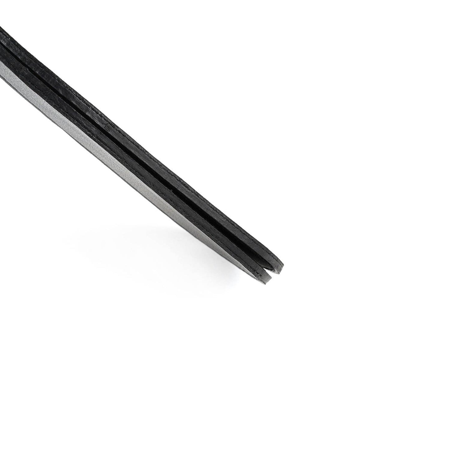 Liebe Seele- Black Leather Bond Split Spanking Paddle