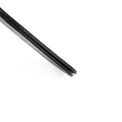 Liebe Seele- Black Leather Bond Split Spanking Paddle