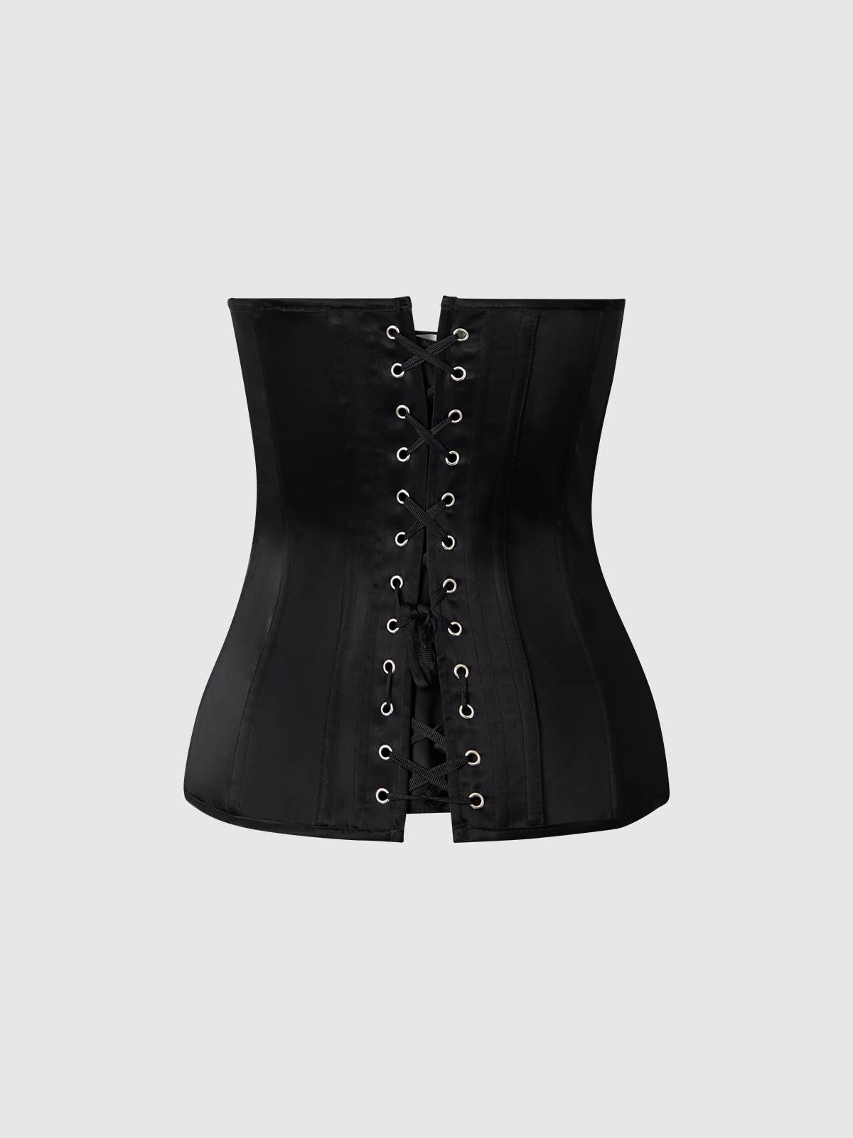 JULIET SATIN FULL BONING SCOOP NECK CORSET by House of Desire
